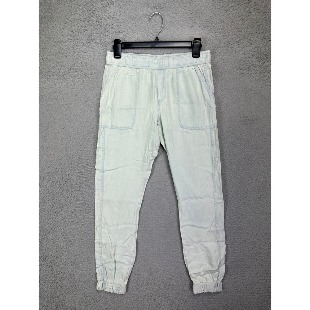 Prana Pants Womens Extra Small Light Blue Jogger Pull On Elastic Waist Ladies